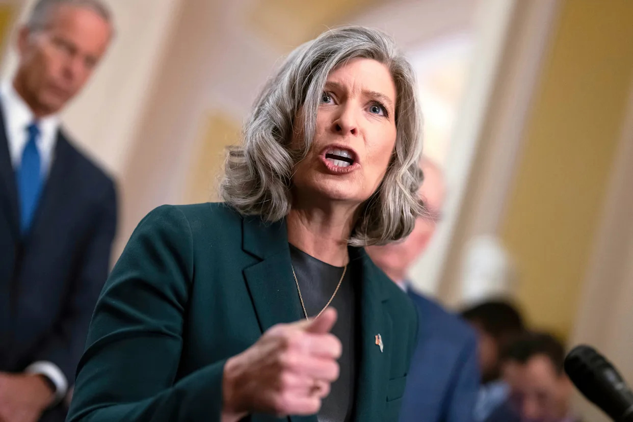 Iowa US Senate candidate ends bid to run against Republican incumbent Joni Ernst