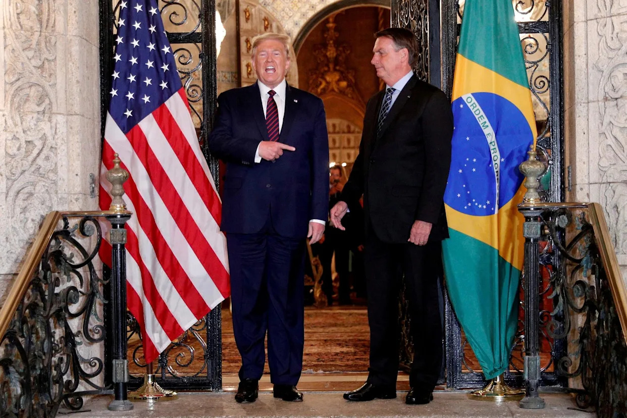 ‘Classic tin pot dictator’: inside Trump’s extraordinary assault on Brazil’s democracy