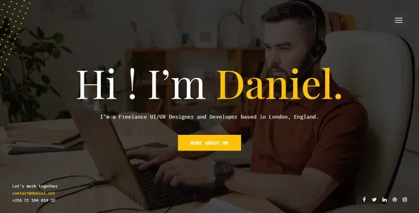 Sliim - Personal Portfolio v1.0