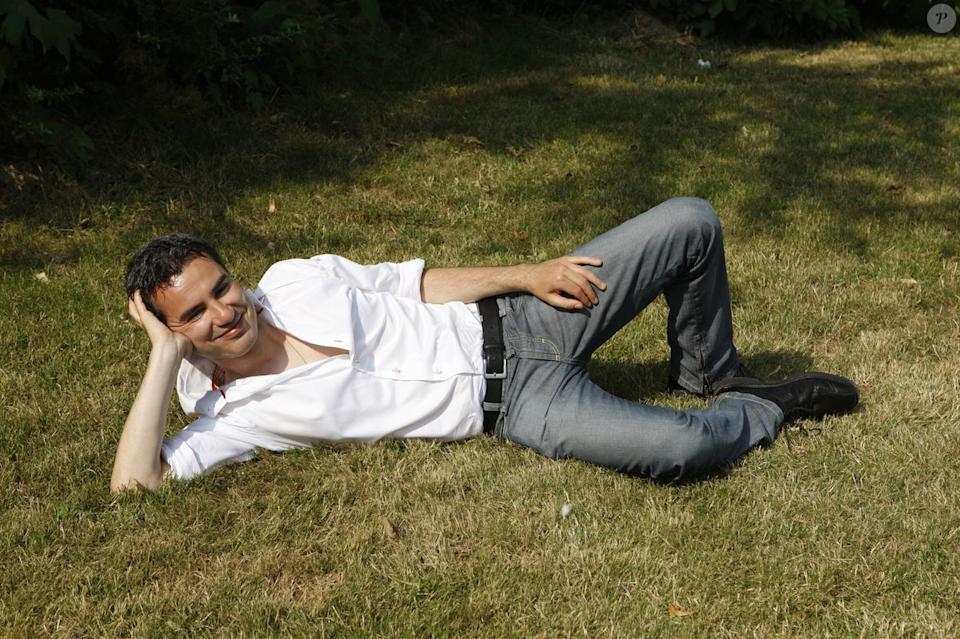 Archives - Rendez-vous avec Laurent Luyat, journaliste sportif, en 2008 © Jean-Claude Woestelandt Bestimage