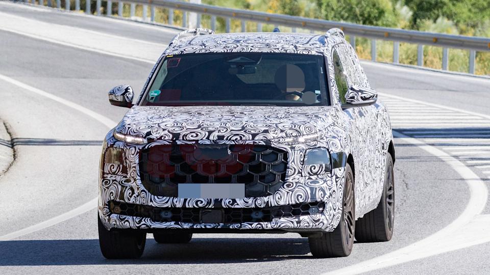 SPIED: 2026 Audi Q9 Is A Six-Figure Three-Row SUV To Lure Cadillac Escalade Buyers