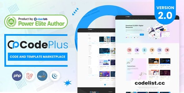 CodePlus v2.0 - Code And Template Marketplace - nulled