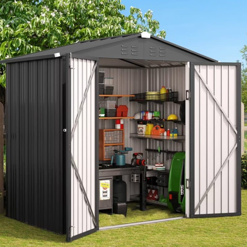 Walmart Is Selling a 'Spacious' $340 Outdoor Storage Shed for Only $120, and Shoppers Say It's the 'Perfect Size'