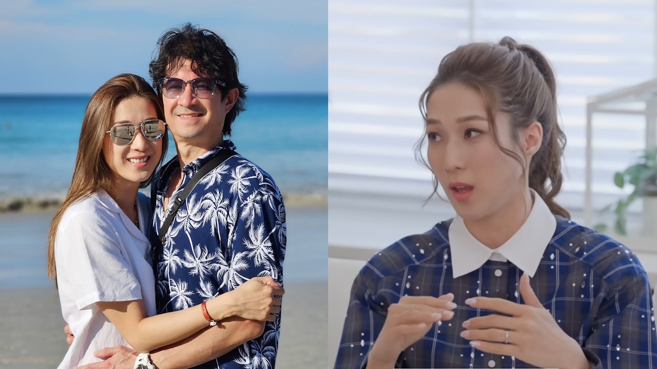 鍾嘉欣自爆倒追老公先開口表白　曬幸福反被網民指婚姻暗藏危機？