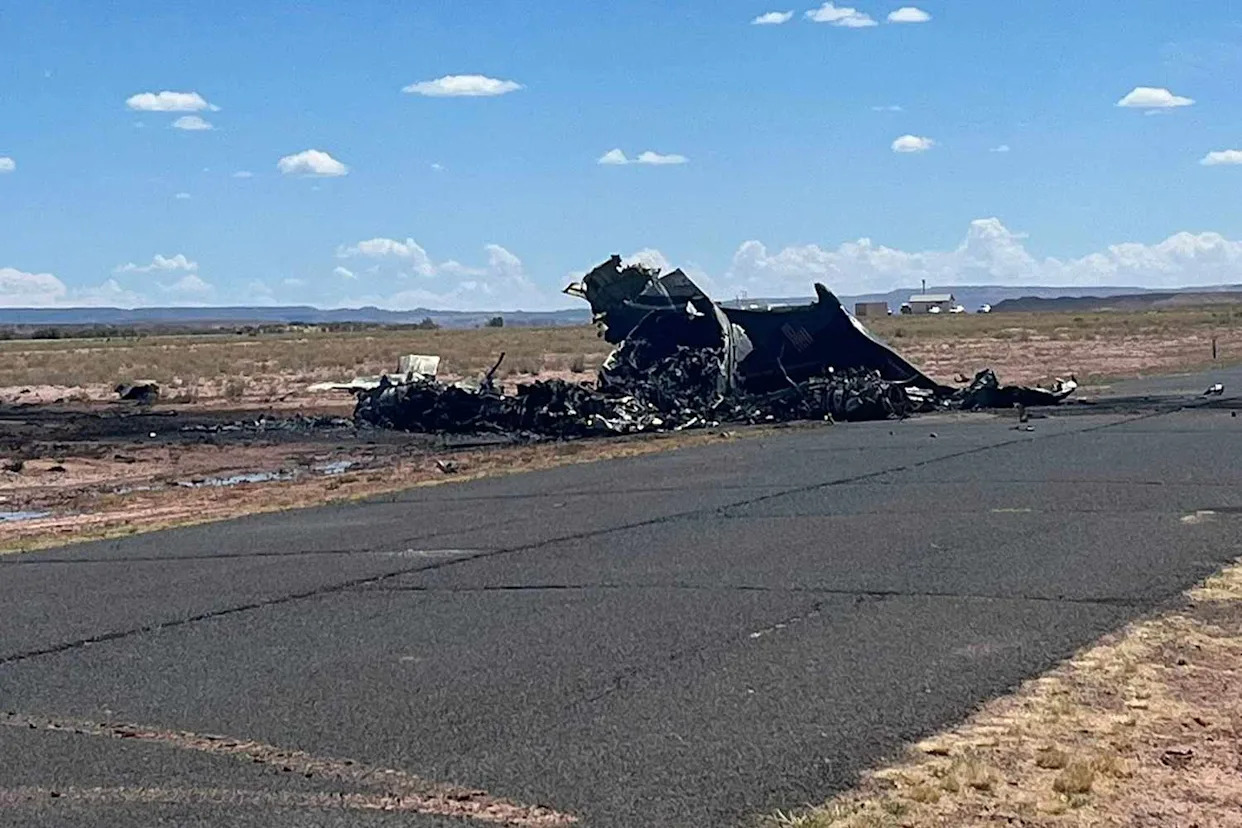 4 Dead After Medical Plane Heading to Pick Up Patient Crashes in Arizona