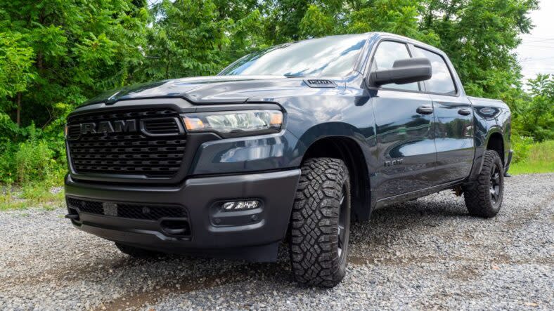 The front quarter view of the 2025 Ram 1500 Warlock