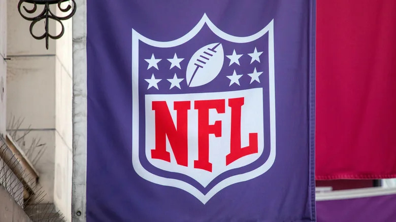An NFL flag