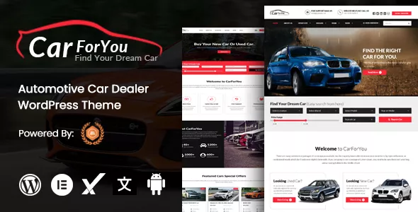 CarForYou - Automotive & Car Dealer WordPress Theme v4.0