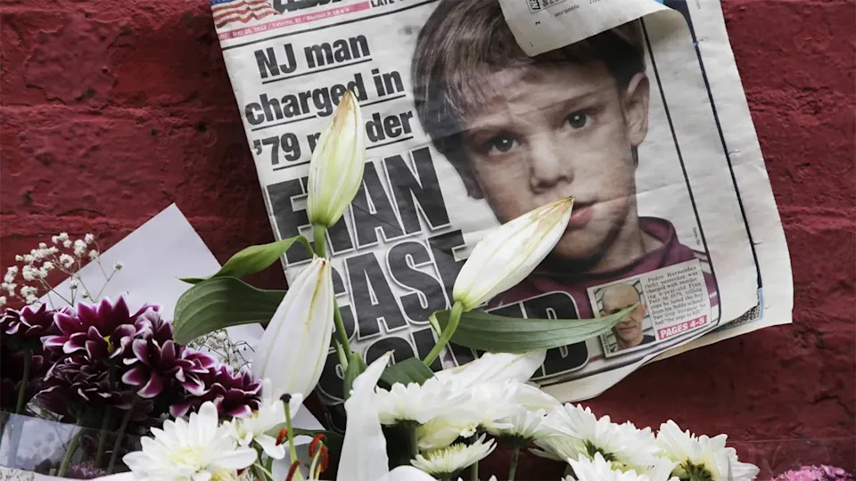 Front page of New York Post showing Etan Patz