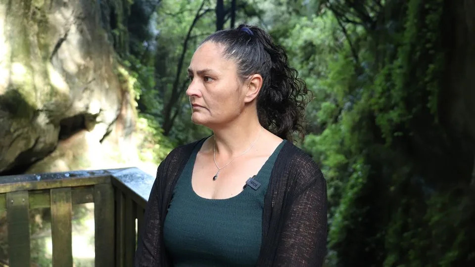 Cat, the mother of missing children, Jayda, Maverick, and Ember. - New Zealand Police