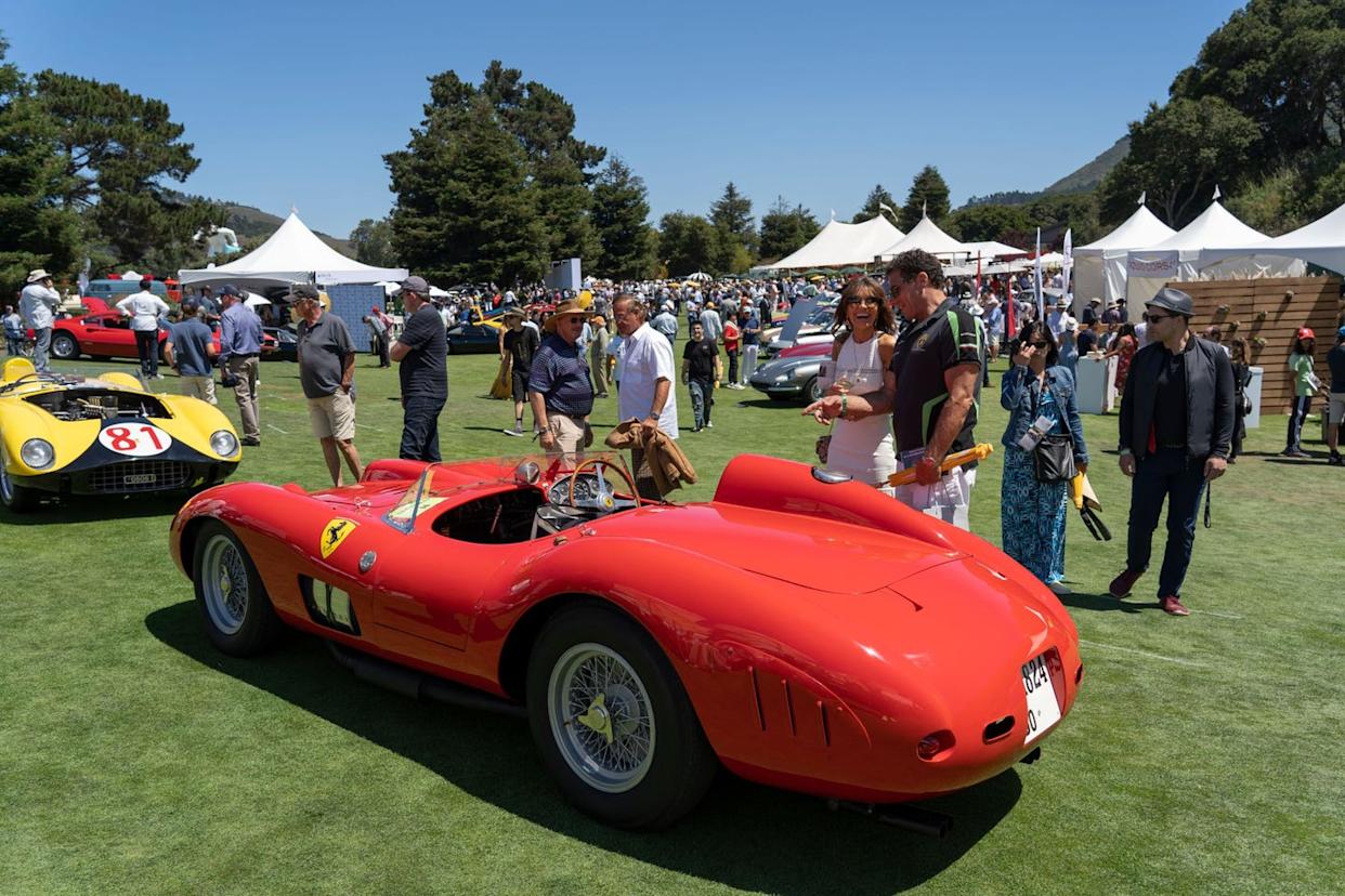 ferrari at the quail 2019