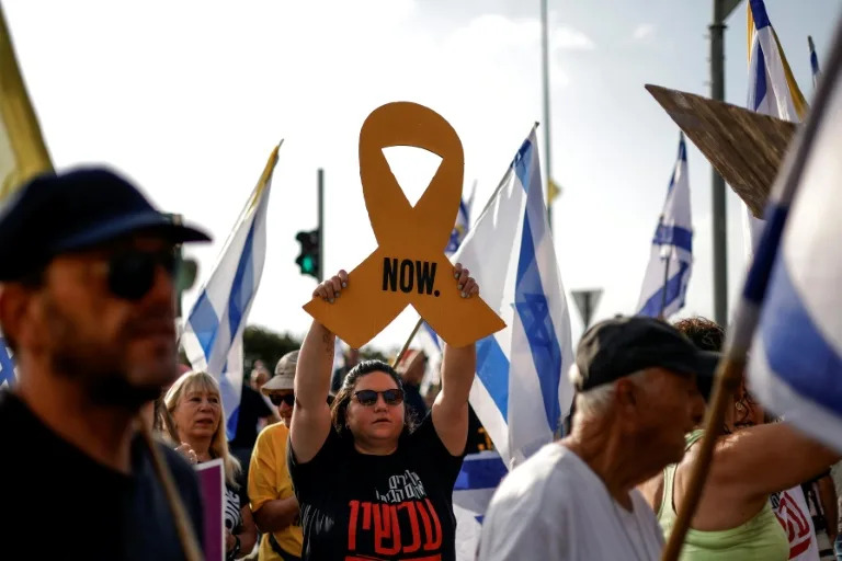 Protests held across Israel calling for end to Gaza war, hostage deal