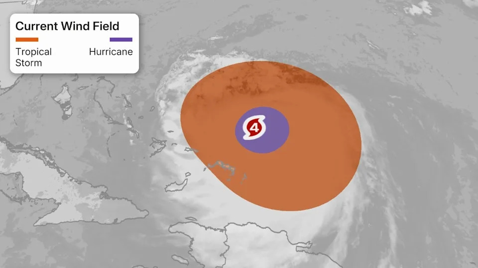 Hurricane Erin Continues To Strengthen And Will Be A Major East Coast Rip Current, Wave Generator This Week