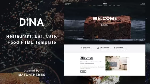 Dina - Restaurant HTML Template v3.7.0