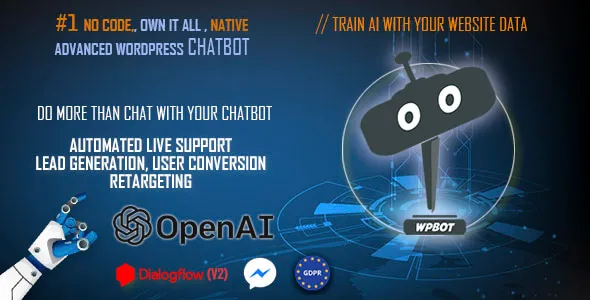 AI ChatBot for Automated Live Chat Support v13.7.0