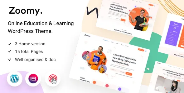 Zoomy - LMS & Education WordPress Theme v1.1.0