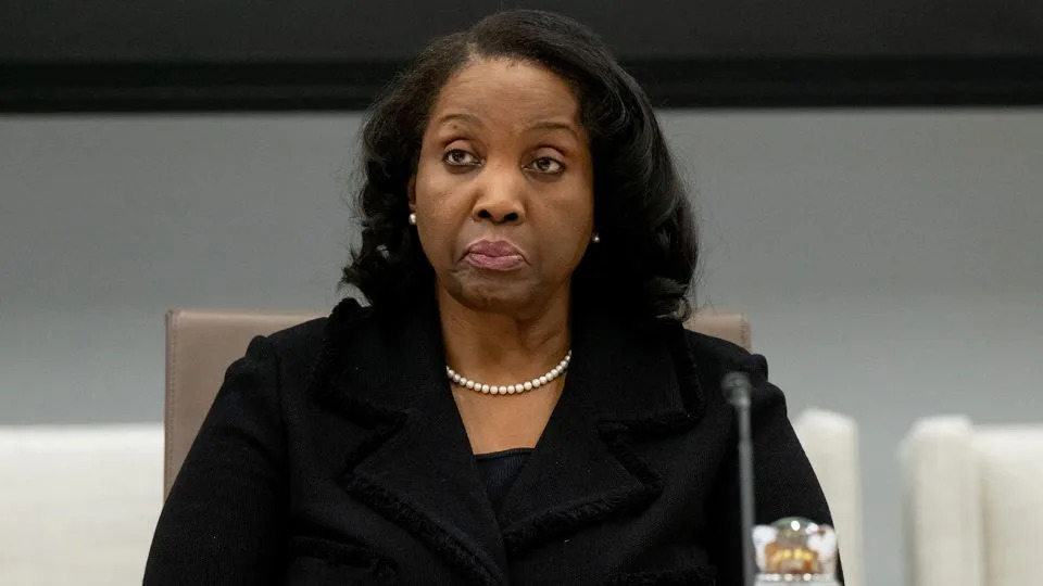 Lisa Cook, member of the Board of Governors of the Federal Reserve, attends a meeting in Washington, DC, on June 25. - Saul Loeb/AFP/Getty Images