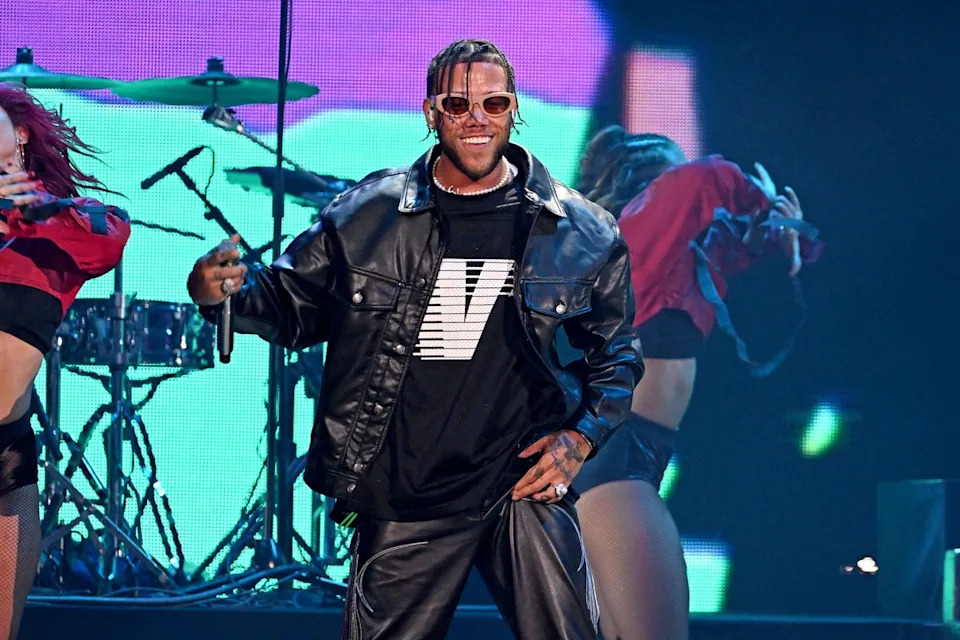 Jhayco, a Reggaeton artist, was arrested in Florida and accused of cocaine possession. (Getty)