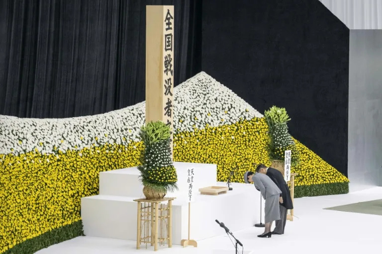 Japan emperor expresses 'deep remorse' 80 years after WWII