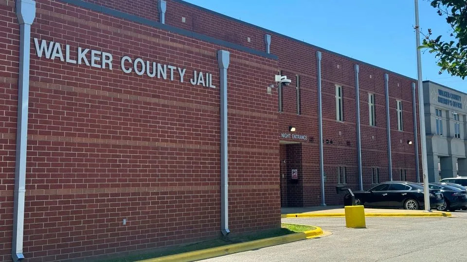 Walker County jail in Jasper, Alabama, May 22, 2025. - Safiyah Riddle/AP