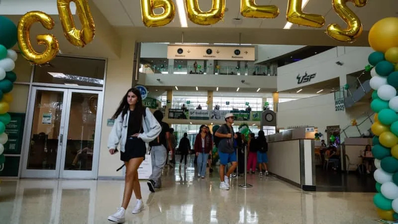 University of South Florida students head back to class