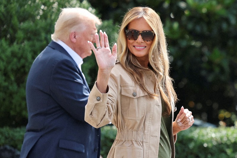 メラニアさんがプーチン氏に手紙　子供の連れ去りへの対応要請か