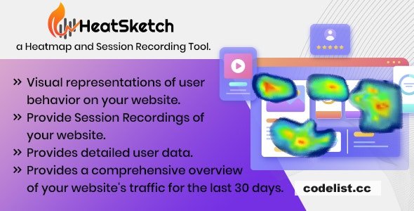 HeatSketch v2.9 - Heatmap and Session Recording Tool (SaaS Platform) - nulled