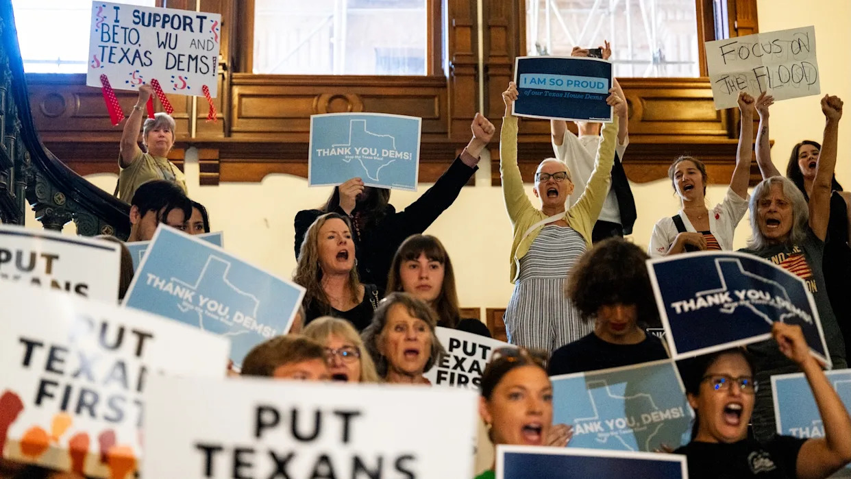 How Texas flood relief got caught in a high-stakes political battle