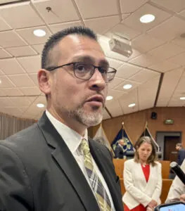  Roger Garcia, Douglas County Board chair. (Cindy Gonzalez/Nebraska Examiner)