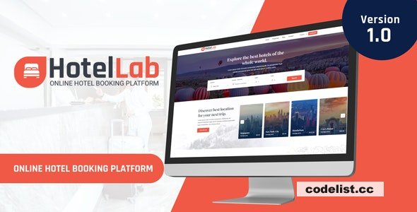 HotelLab v1.0 - Online Hotel Booking Platform - nulled