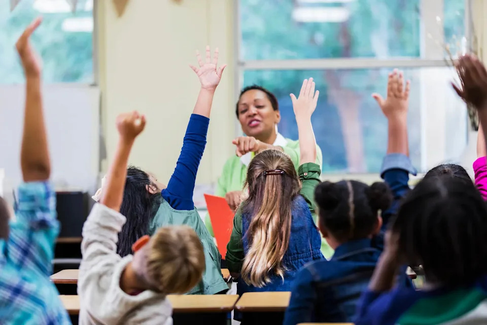 students in classroom