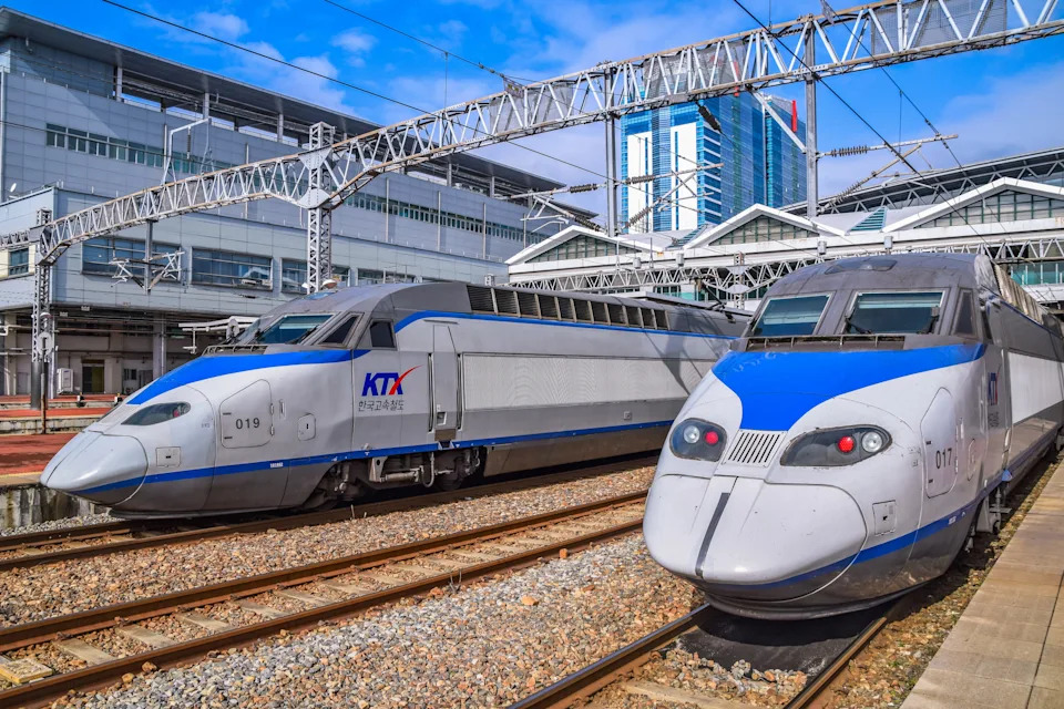 KTX train South Korea
