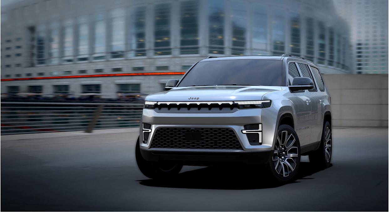 Jeep teases updated 2026 Grand Wagoneer, says electric Recon is on the way