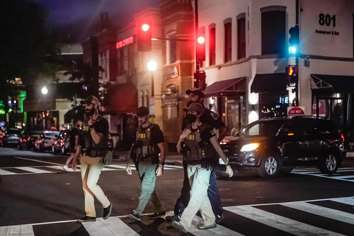 Mayor of DC pushes back on Trump’s incursion as national guard troops patrol the streets