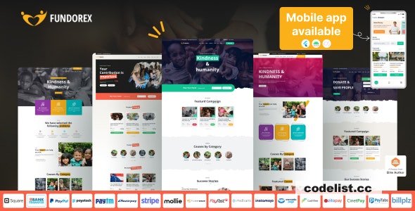 Fundorex v1.2.9 - Crowdfunding Platform - nulled