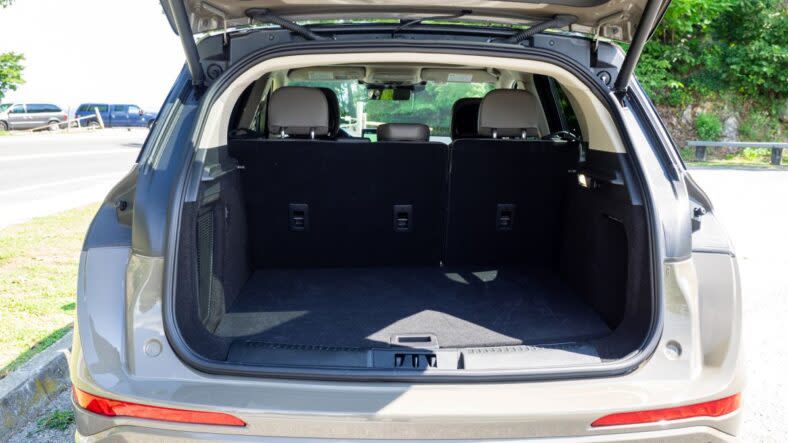 The trunk of the 2025 Lincoln Corsair