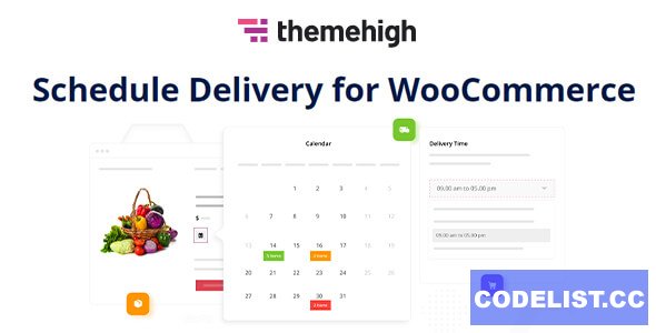 Schedule Delivery for Woocommerce v1.2.1 