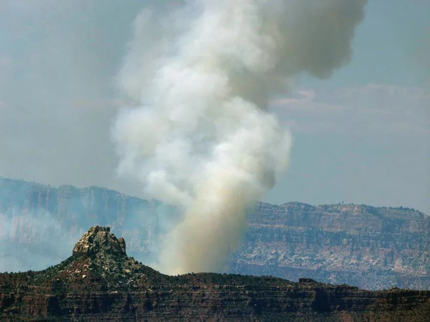 Smoke from the Dragon Bravo Fire progression