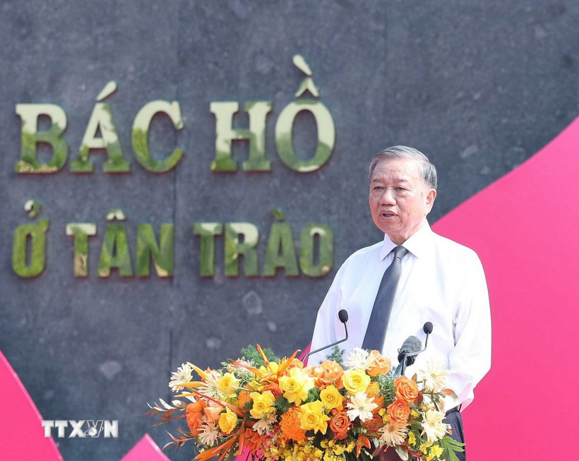 Tổng Bí thư Tô Lâm dự Ngày hội toàn dân bảo vệ an ninh Tổ quốc tại Tuyên Quang