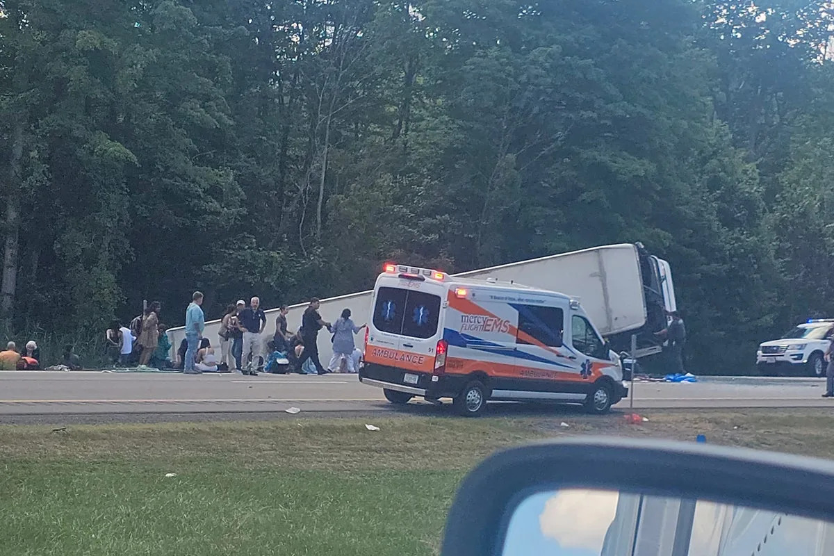 Distracted driving may have led to New York bus crash that killed five, police say
