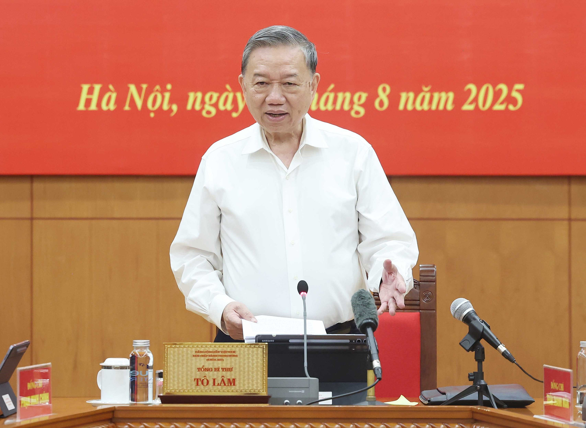 Tổng Bí thư Tô Lâm: Những điểm nghẽn đã phát hiện phải được xử lý triệt để