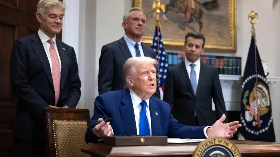 Opinion - Trump’s broken pledges are stacking up to cartoonish heights