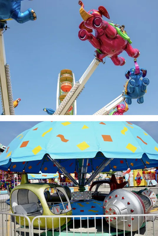 Jumbo and Hampton Space Age are new rides at the Kidway.Minnesota State Fair