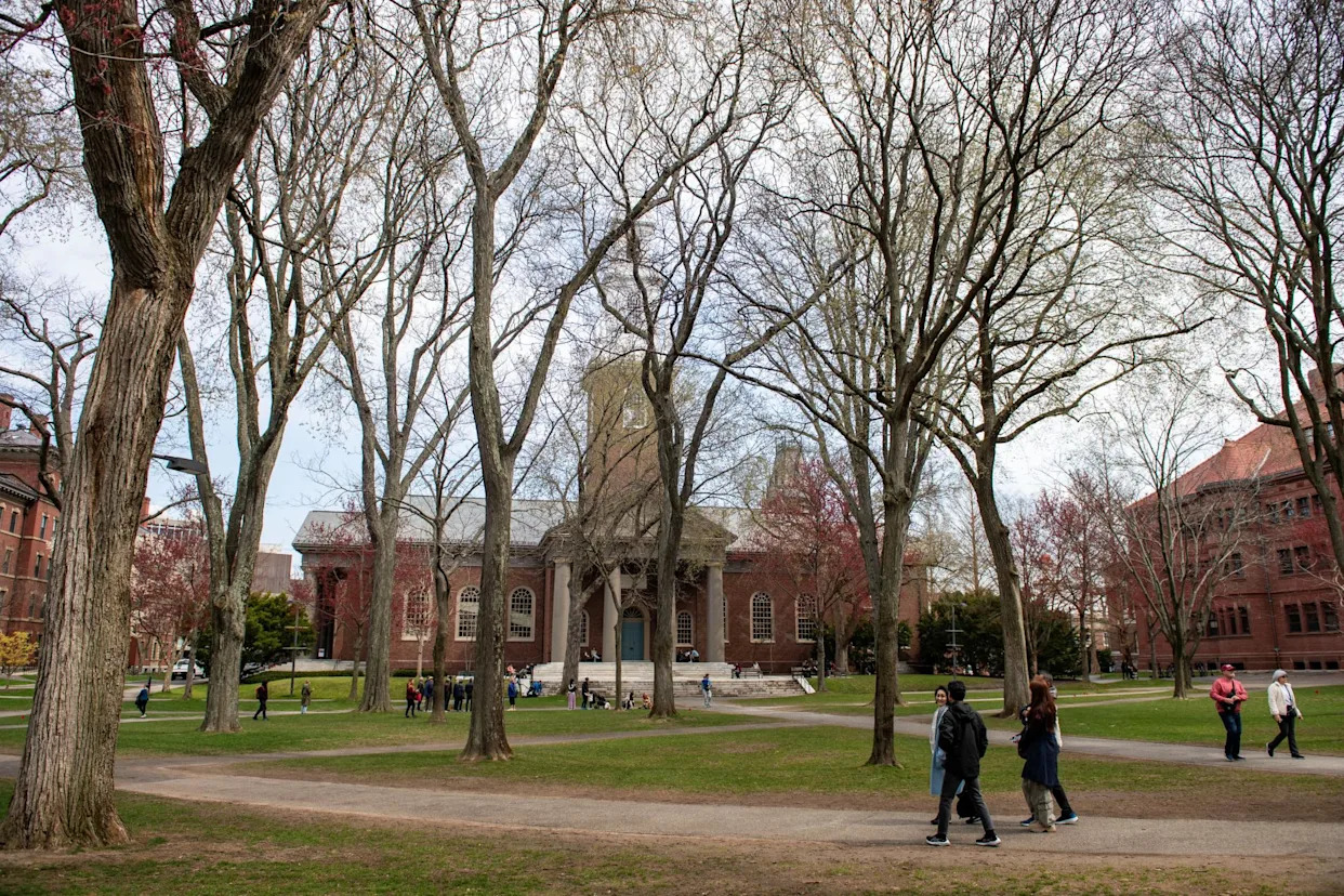 Trump says he wants ‘nothing less than $500m’ from Harvard as feud continues