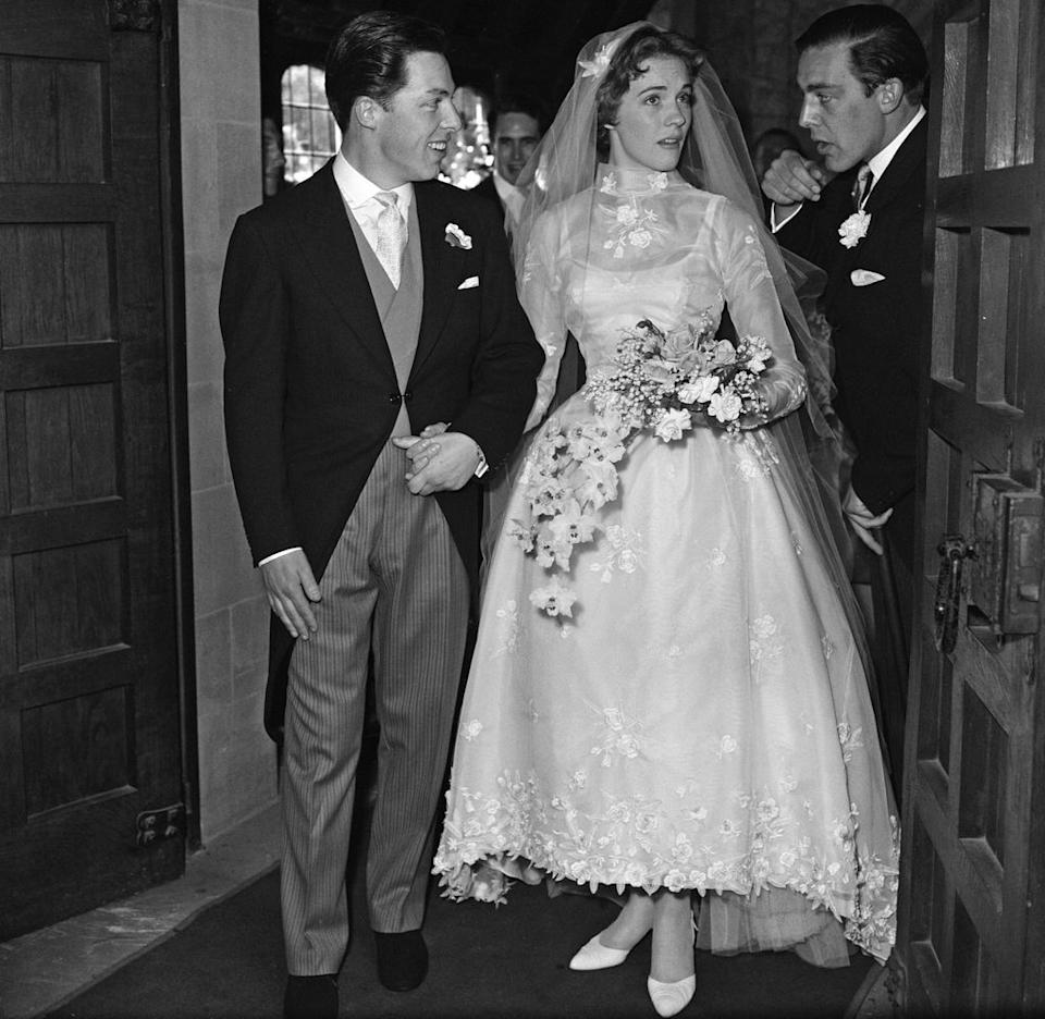Boda de Julie Andrews y Tony Walton