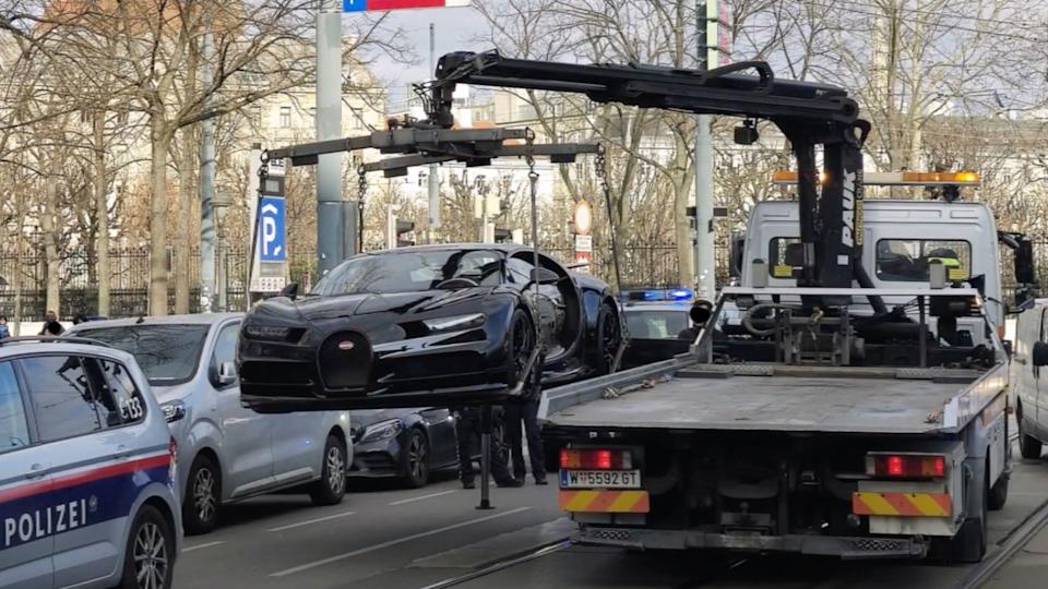 Austrian Police Seize $3.2 Million Bugatti Chiron for Speeding on Vienna’s Ringstrasse