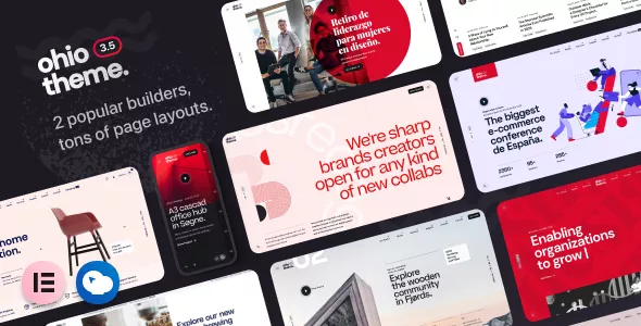 Ohio - Creative Portfolio & Agency WordPress Theme v3.5.7