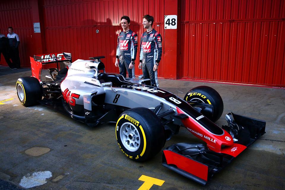 f1 testing in barcelona day one