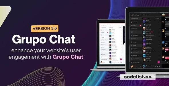 Grupo Chat v3.6 - Chat Room & Private Chat PHP Script - nulled
