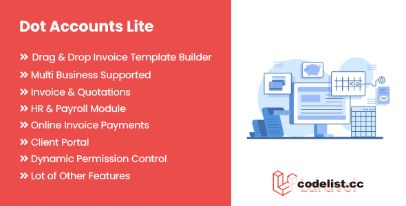 Dot Accounts Lite v1.5 - Billing & Accounting Software - nulled